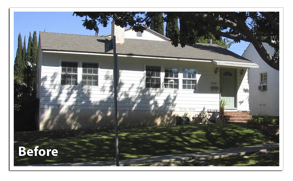 Shelby Entryway & Landscape-Westwood CA 1 Before